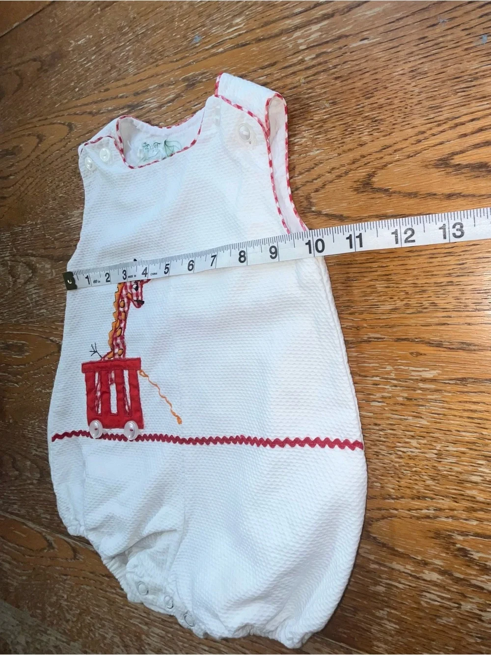 Vintage 80s-90s Baby Threads Bubble Romper Size 12-18 months